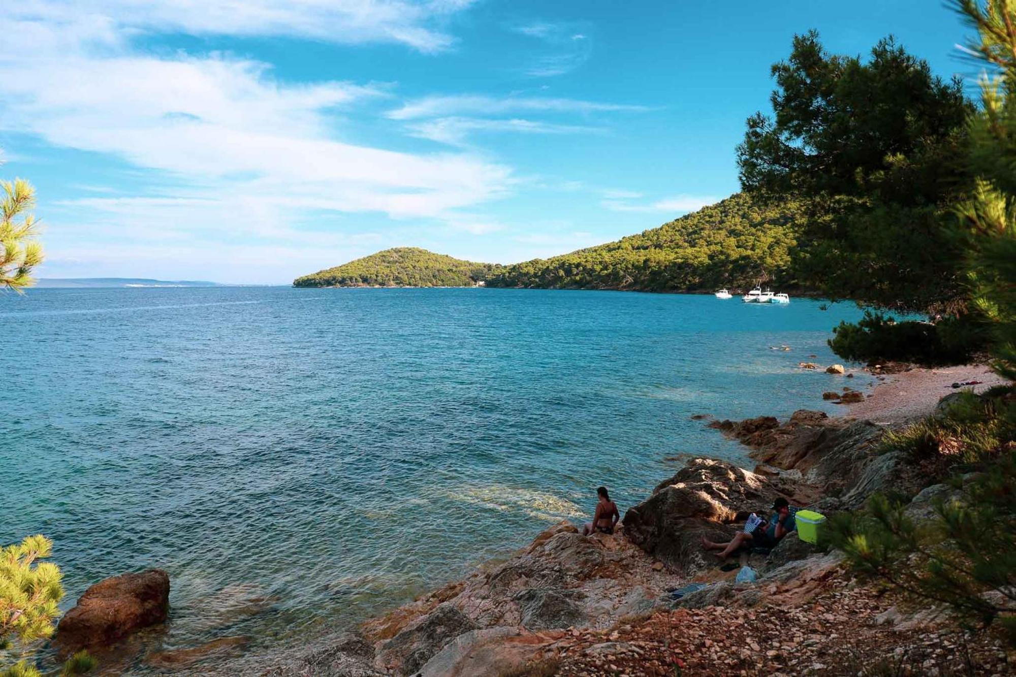 Booking Franov Residence On Island Ugljan With The Pool, Bbq And Beautiful Sea-View! กาลี ภายนอก รูปภาพ